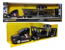 Comprar Maisto Trailer Mack Anthem Nodriza Lowboy Escala 1:64 Negro