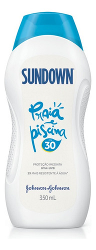 Protetor Solar Sundown Praia E Piscina Fps 30 350ml