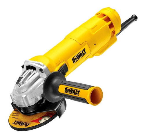 Imagen 2 de 7 de Amoladora Angular Dewalt Dwe4214 De 50hz Amarilla 220v 115mm