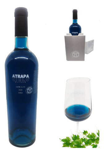 Vino Azul Atrapa Cielo Con Jarra Termica