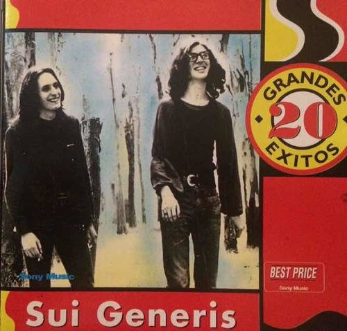 Cd Sui Generis Grandes 20 Exitos 