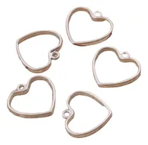 Comprar Moldura Coração Pingente Metal Joias Artesanato Bijuterias