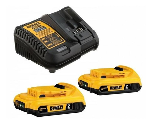 Pack 2 Baterias Dewalt 2.0ah 20v Dcb203c2-