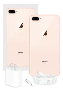 Apple iPhone 8 Plus 64 Gb Oro Batería 100% Con Caja Original