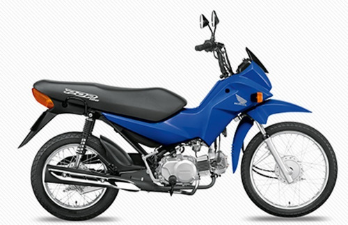 Imagen 1 de 3 de Moto Honda Pop 100 - Azul