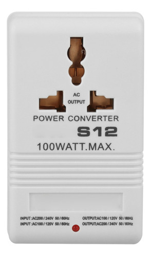 Convertidor De Voltaje Escalonado 100w 110v/120v A