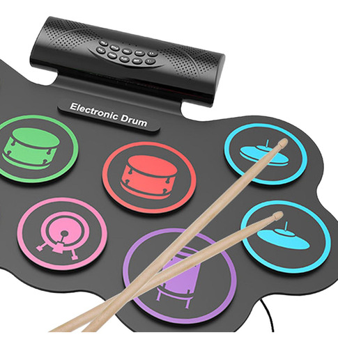 Batería Electrónica Portátil Con Calidad De Sonido