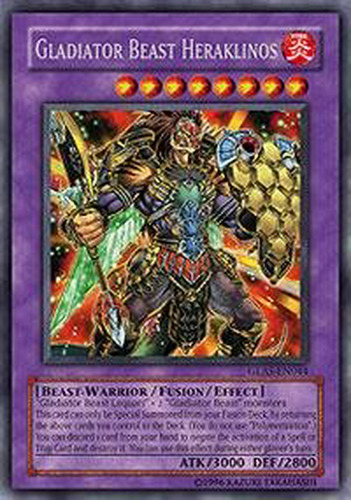 Yu-gi-oh! - Bestia Gladiador Heraklinos (glas-en044) - Asalt