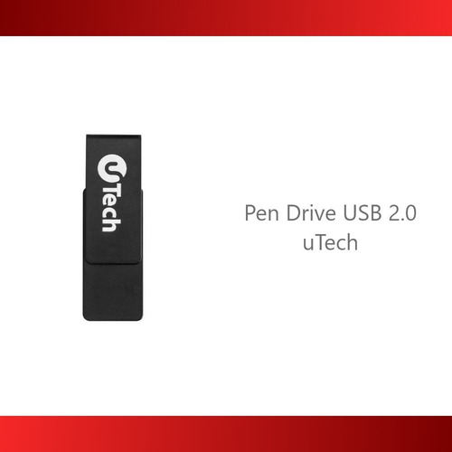 Imagem 4 de 5 de Pen Drive Utech 32gb Usb-a 2.0 Compatível Com Windows E Mac