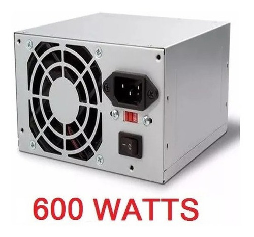 Fuente De Poder Atx-600w P4 Para Pc De 600 Watts