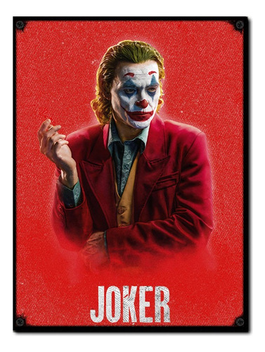 #1719 - Cuadro Decorativo Vintage - The Joker Guasón Poster