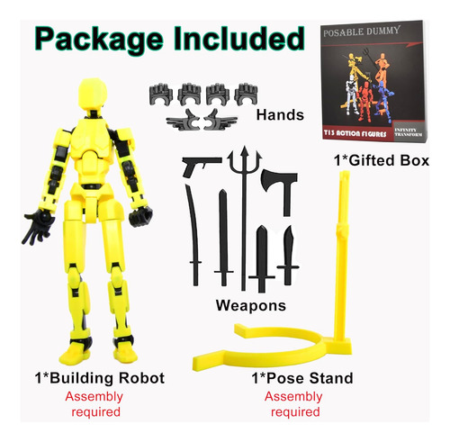 T-13 Figura De Acción Con Pose Stand, Anime Robot ...