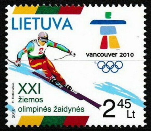 Juegos Olímpicos Vancouver 2010 - Lituania - Mint