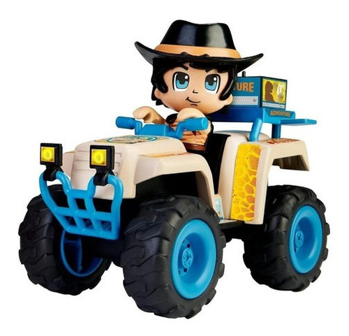 Pinypon Action Coche Cuatriciclo Quad Con Dino Original