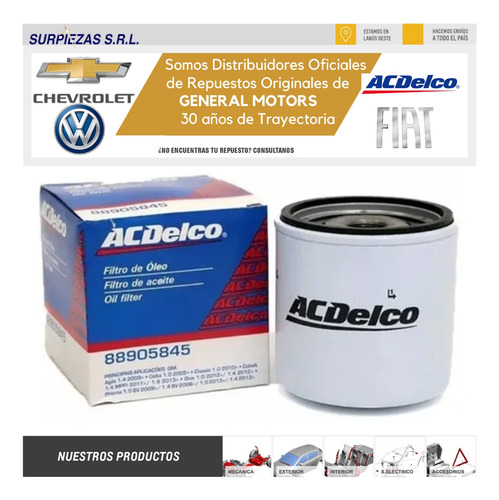 Kit 3 Filtros Y Aceite Sintetico 5w30 Chevrolet Agile 10/17
