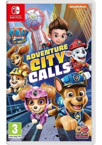 Nsw Paw Patrol The Movie Adventure City Calls Juego Nintendo