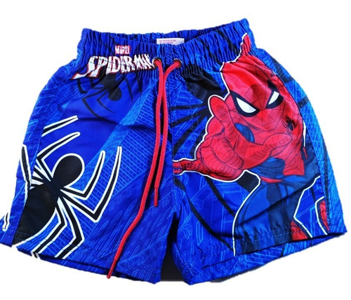 Short De Baño Niño Spiderman Hombre Araña Marvel Disney