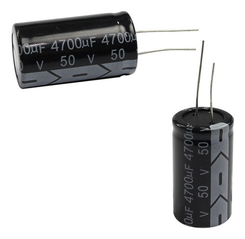 10x Capacitor Eletrolítico 4700uf X 50v - 105 Graus - ChipSCE