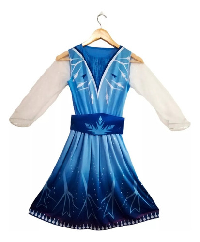 Disfraz Frozen Princesa De Hielo Vestido