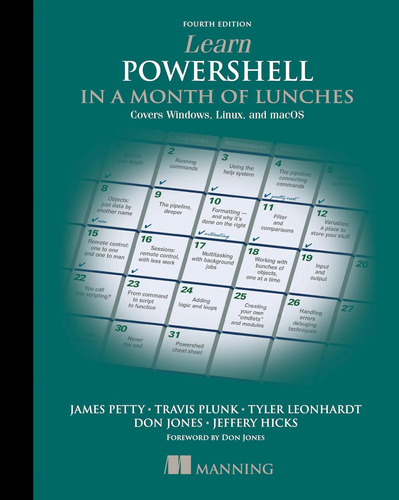 Libro: Learn Powershell In A Month Of Lunches, Fourth Covers