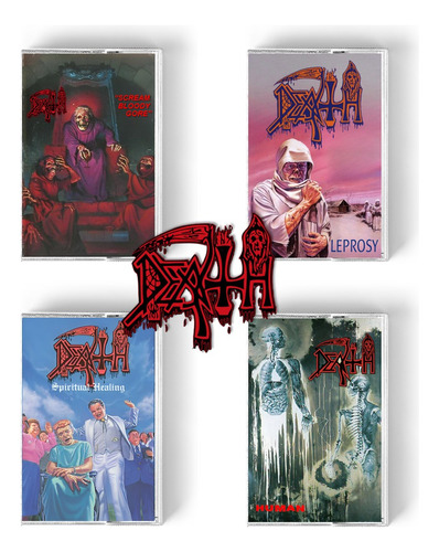 Pack 4 Cassette - Banda Death (bootleg)