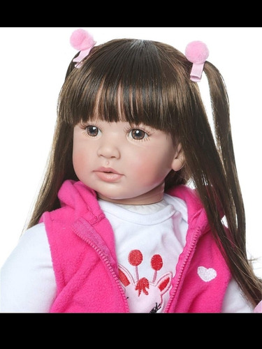 Imagen 2 de 4 de Bebé Bebe Reborn Baby Reborn Realista Muñeca Jirafa