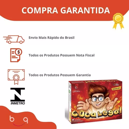 Kit com 2 Jogos de Tabuleiro: Cuca Legal e o Supeito - Pais e