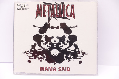 Cd Metallica Mama Said Single 1996 Cd1 Made In Uk