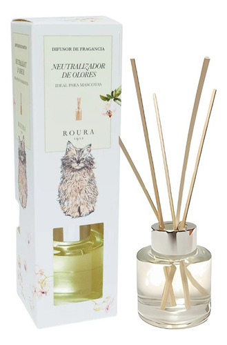 Difusor Neutralizador De Olores Gato Roura 50ml