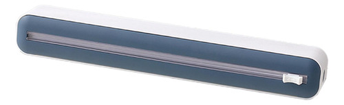 Dispensador De Envoltura De Película Adhesiva, Azul Blanco