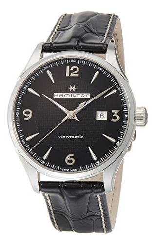 Hamilton Jazzmaster Viewmatic Auto Black Reloj Para Hombre