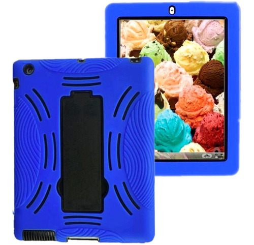 Funda De Silicona Para iPad 2 / iPad 3 / iPad 4 - Color A...