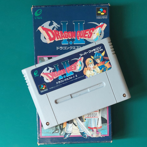 Dragon Quest I & Ii (super Famicom Original Japonés)