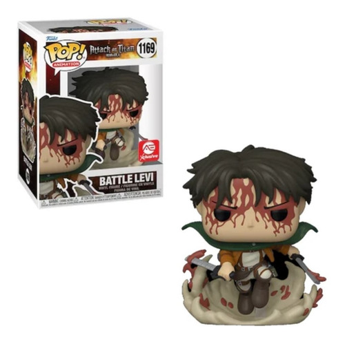 Funko Pop - Attack On Titan - Battle Levi Alliance Exclusive