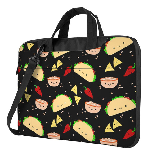 Taco Tuesday Party Laptop Bag Tela Oxford Tote Bandolera