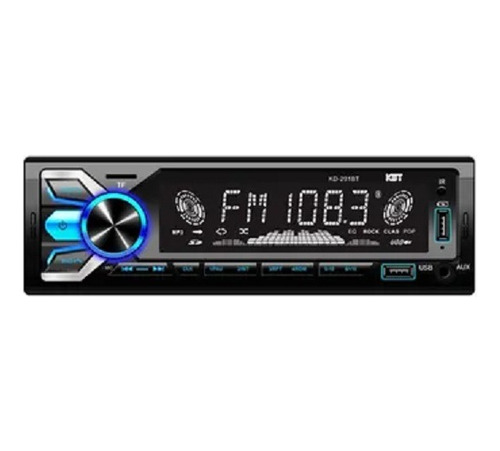 Radio Kbt  Kd-201bt Mp3, Fm, Bt, Aux, Sin Cd