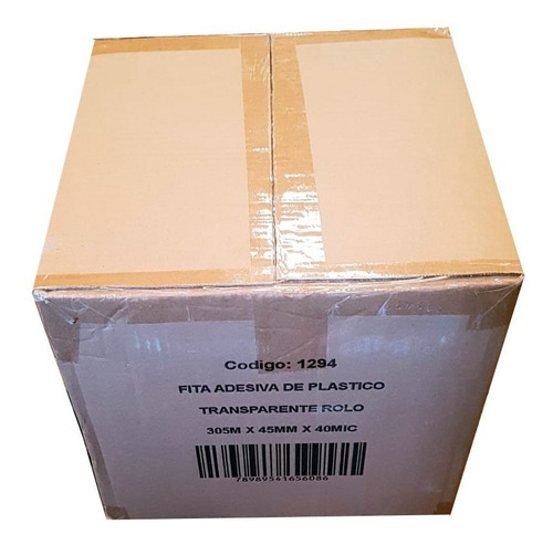 Imagem 6 de 9 de Kit 24 Rolos Grandes De Fitas Adesiva Durex Transparente