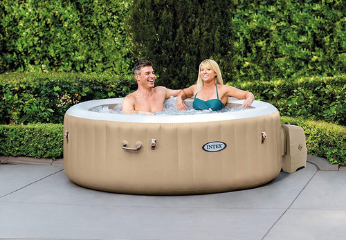 Tina Jacuzzi Alberca Inflable Spa 6 Personas Purespa Intex | MercadoLibre