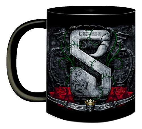 Caneca De Porcelana Scorpions Heavy Metal Clássico Album Art