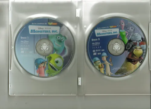 Monsters, Inc. (2001) (2 Dvd) - Dvd Original - Mcbmi (Usado)