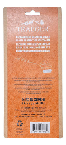 Cabezal De Cepillo De Limpieza Para Barbacoa (paquete De 2)