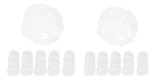 comprar 100 Gorros De Ducha De Baño Desechables, Impermeables, Extr