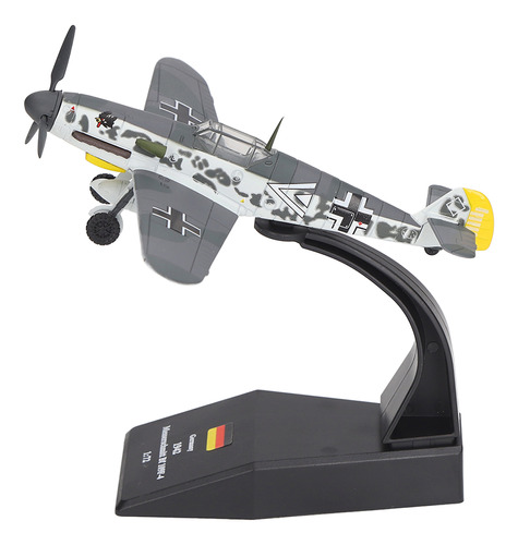 Maqueta De Avión De Aleación Bf109 A Escala 1:72, Plano Com