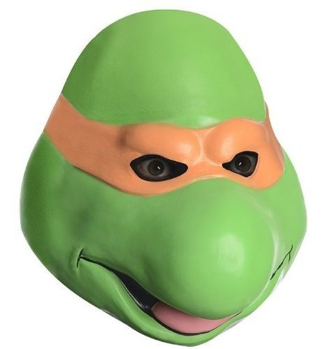 Nickelodeon Tortugas Ninja Michelangelo Adulto Máscara De Lá