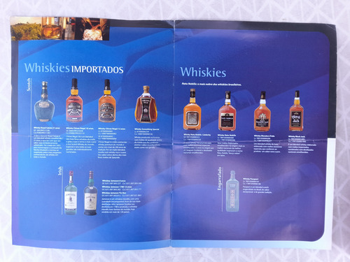 Catálogo Seagram Do Brasil Pernod Ricard -produtos Ano 2002 (Usado)