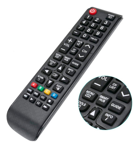 Controle Compativel Com Tv Samsung Smart Hub