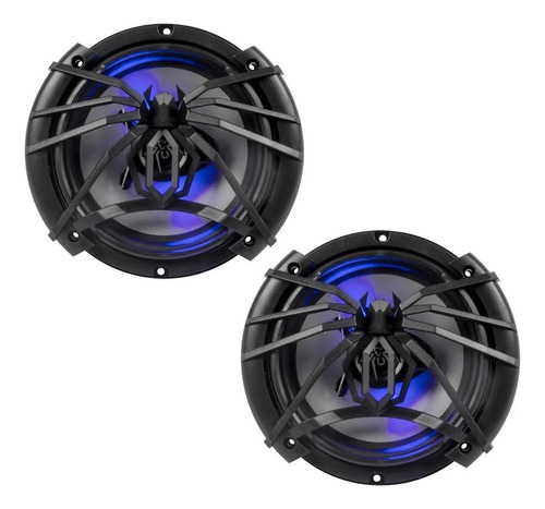 Jgo De Bocinas Soundstream Con Iluminacion Led 280w Lx650 Color Gris