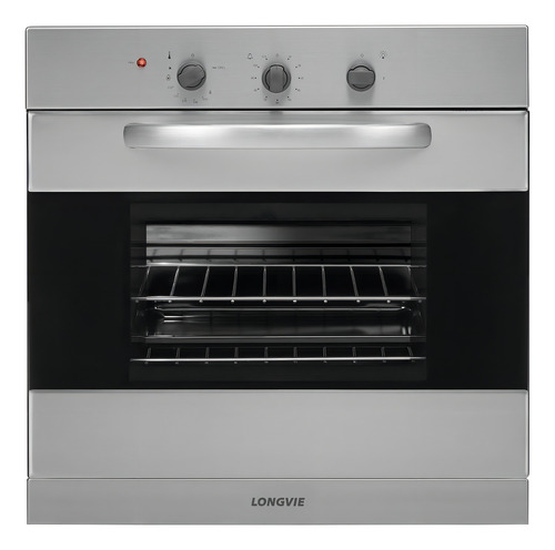 Horno empotrable a gas con grill eléctrico Longvie Standard H1700 68.5L acero inoxidable 220V