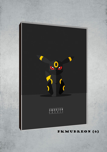 Cuadros Poster Pokemon Umbreon 15x20 (eon 6)
