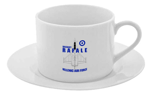 Taza Y Plato Desayuno Te Café Fuerza Aerea Cod A52